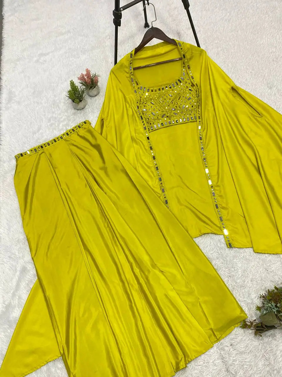 Neon Green Mirror Co-ord Set
