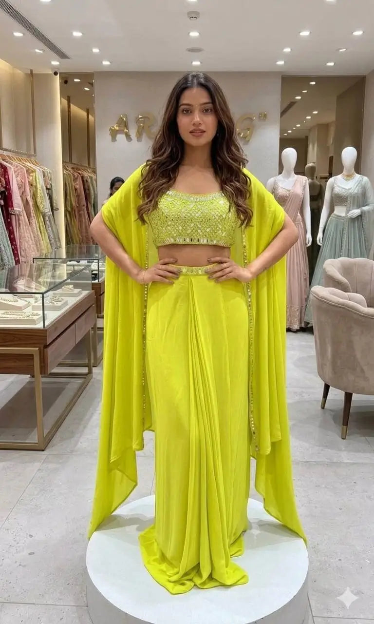 Neon Green Mirror Co-ord Set