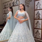 Net Lehenga Choli Set for Wedding and Reception Wear