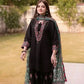 Noir Elegance Embroidered Silk Kurta Set with Dupatta for Festive and Wedding Wear