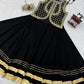 Noir Gota Ruffle Lehenga
