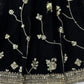 Noir Sequin Lehenga Saree