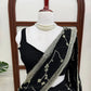 Noir Sequin Lehenga Saree