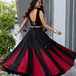 Noir Tassel Fringe Lehenga