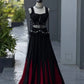 Noir Tassel Fringe Lehenga