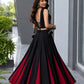 Noir Tassel Fringe Lehenga