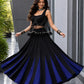Noir Tassel Fringe Lehenga