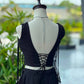 Noir Tassel Fringe Lehenga