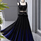 Noir Tassel Fringe Lehenga