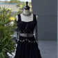 Noir Tassel Fringe Lehenga