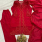 Noor Chanderi Kurti Shrug Pant Dupatta Set for Festive and Party Occasions