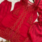 Noor Chanderi Kurti Shrug Pant Dupatta Set for Festive and Party Occasions