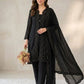 Noor Chanderi Kurti Shrug Pant Dupatta Set for Festive and Party Occasions