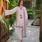 Noor Threadwork Crepe Silk Farshi Salwar Set for Festive and Family Occasions