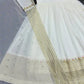 Off White Georgette Sequins Embroidered Kurta Plazo Set