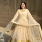 Off White Georgette Sequins Embroidered Kurta Plazo Set