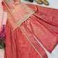 Olive Green Fandy Silk Embroidered Sequin Diamond Handwork Kurti Palazzo Set with Net Moti Dupatta | Festive Party Wear