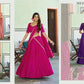 Olive Sequin Scallop Lehenga Set