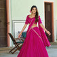Olive Sequin Scallop Lehenga Set