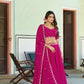 Olive Sequin Scallop Lehenga Set
