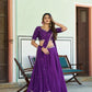 Olive Sequin Scallop Lehenga Set