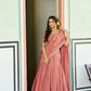 Olive Sequin Scallop Lehenga Set