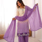 Ombre Mirror Work Kurti Set