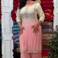 Ombre Mirror Work Kurti Set