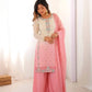 Ombre Mirror Work Kurti Set