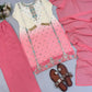 Ombre Mirror Work Kurti Set