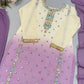 Ombre Mirror Work Kurti Set