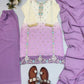 Ombre Mirror Work Kurti Set