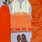 Ombre Mirror Work Kurti Set