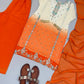 Ombre Mirror Work Kurti Set