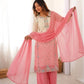 Ombre Mirror Work Kurti Set