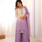 Ombre Mirror Work Kurti Set