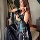 Onyx Butterfly Print Anarkali
