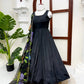 Onyx Butterfly Print Anarkali