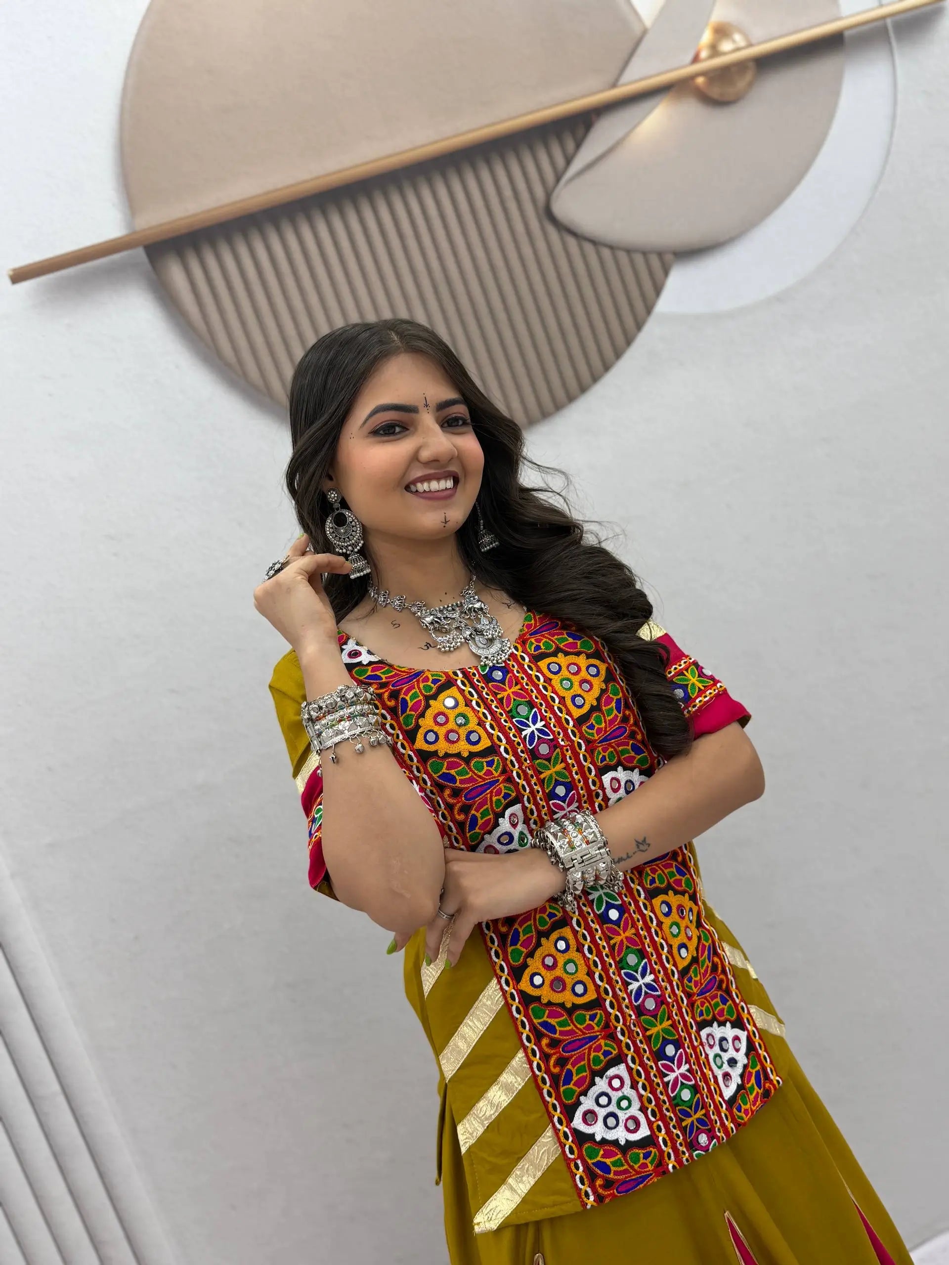 Onyx Kutchi Kediyu Lehenga