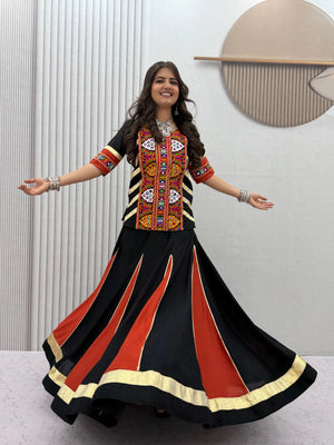 Onyx Kutchi Kediyu Lehenga