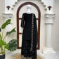 Onyx Mughal Bead Georgette Sharara Set