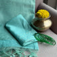 Organza Leheriya Saree with Ikkat Pallu for Festive and Elegant Occasion Wear