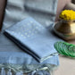 Organza Leheriya Saree with Ikkat Pallu for Festive and Elegant Occasion Wear