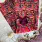 Organza Silk Digital Print Anarkali Gown with Dupatta