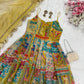Organza Silk Digital Print Anarkali Gown with Dupatta