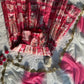 Organza Silk Digital Print Anarkali Gown with Dupatta