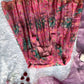 Organza Silk Digital Print Anarkali Gown with Dupatta