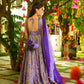 Organza Silk Digital Print Anarkali Gown with Dupatta