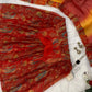 Organza Silk Digital Print Anarkali Gown with Dupatta