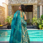 Organza Silk Digital Print Anarkali Gown with Dupatta